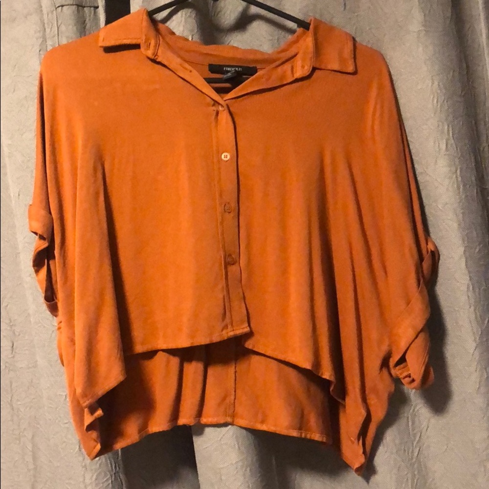 Nice orange blouse